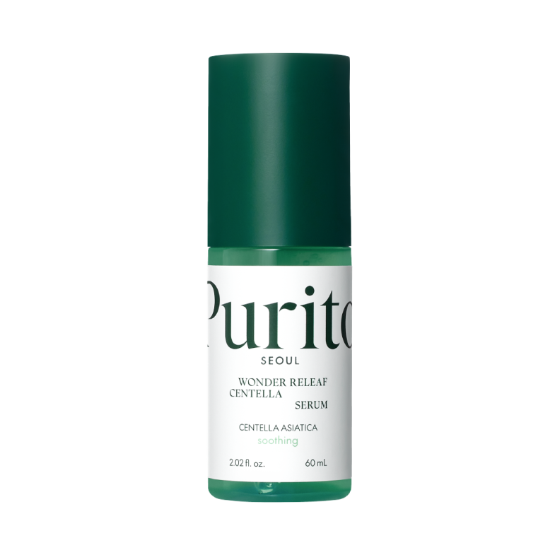 Bočica seruma Divote Cosmetics, predstavljajući korejsku kozmetiku s ekstraktom Centella asiatica, zapremine 60 ml.