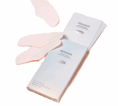 Pakiranje kolagenskih flastera za vrat i čelo, marka Mixsoon, popularan u korejskoj kozmetici i dostupan kod Divote Cosmetics.