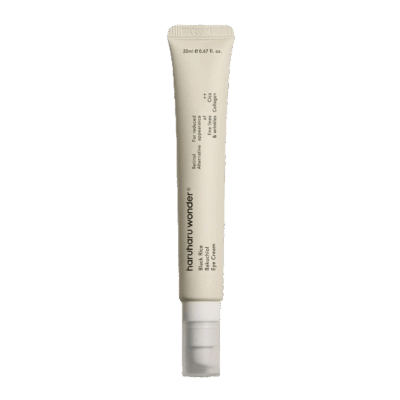 Krema za oči HaruHaru Wonder Black Rice; primjer korejske kozmetike dostupne kod Divote Cosmetics.