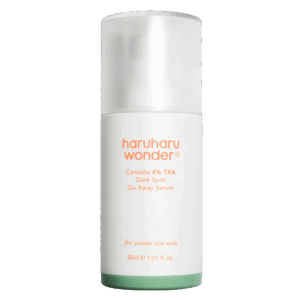 Bočica seruma Haruharu Wonder Centella 4% TXA za uklanjanje tamnih mrlja, 30 ml, dio korejske kozmetike dostupne u Divote Cosmetics.