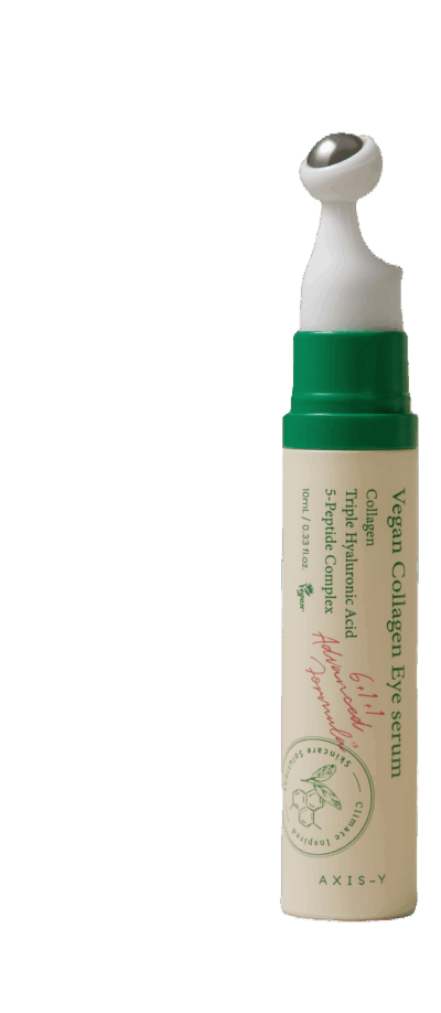Serum za oči s veganskim kolagenom marke AXIS-Y, istaknut u korejskoj kozmetici, prodaje Divote Cosmetics.
